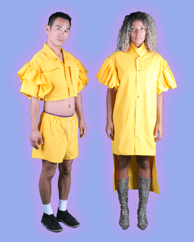 DANNY yellow – dress from logocomo