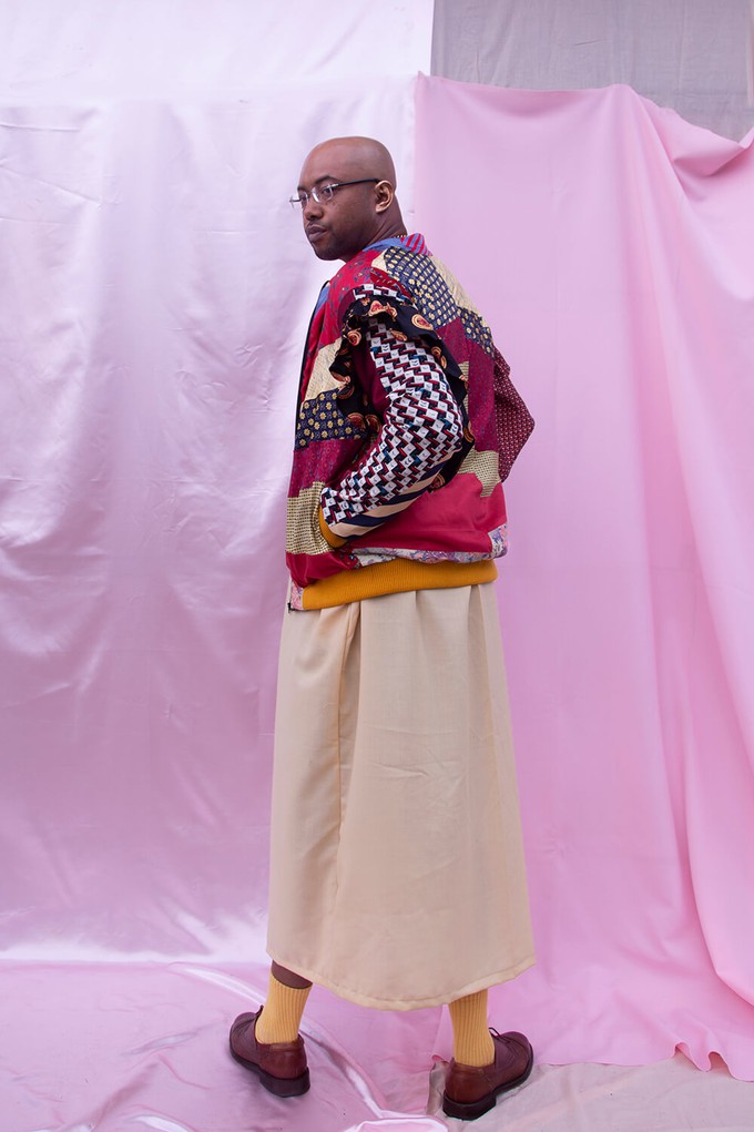 Logocomo x Kledingbank Rotterdam – RED STROPDAS TRACKJACKET from logocomo