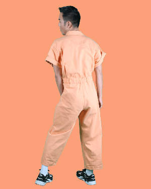 DANNY orange – boiler suit from logocomo