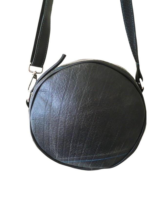 Sirius Round Bag-Recycled Tyre from Lost in Samsara