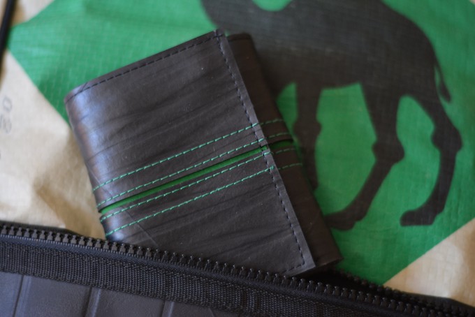 Upcycled Tyre Wallet-Bifold from Lost in Samsara