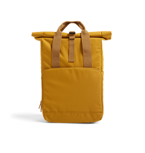 Recycled Twin Handle Roll Top Backpack from Lost in Samsara