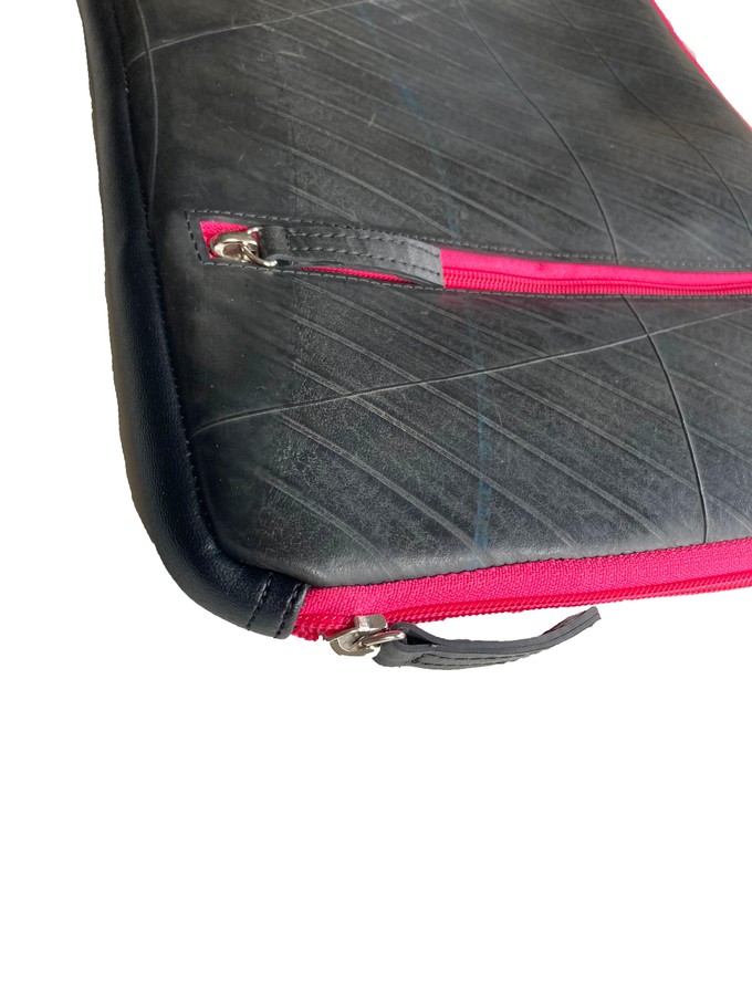 Recycled Inner Tube Sleeve Case for Laptops up to 15 inch - from Lost in Samsara