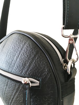 Sirius Round Bag-Recycled Tyre from Lost in Samsara