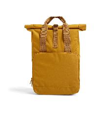 Recycled Twin Handle Roll Top Backpack via Lost in Samsara