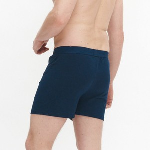 Wijde boxershorts bio katoen Ethan 2-pack - navy from Lotika