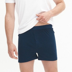 Wijde boxershorts bio katoen Ethan 2-pack - navy from Lotika