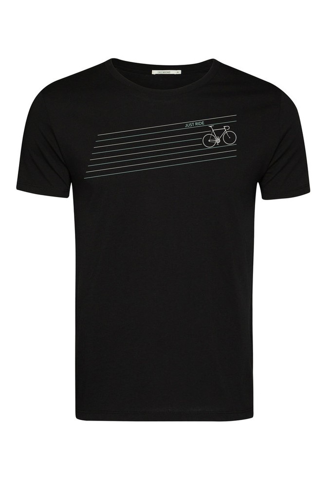 Greenbomb T-shirt - just ride black from Lotika