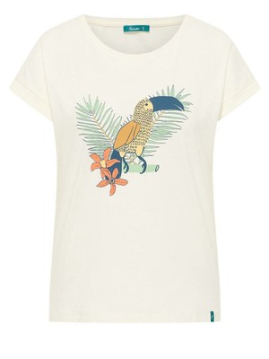 Tranquillo losvallend T-shirt tropische print - cloud from Lotika