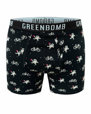 Greenbomb boxershort bike space - zwart from Lotika