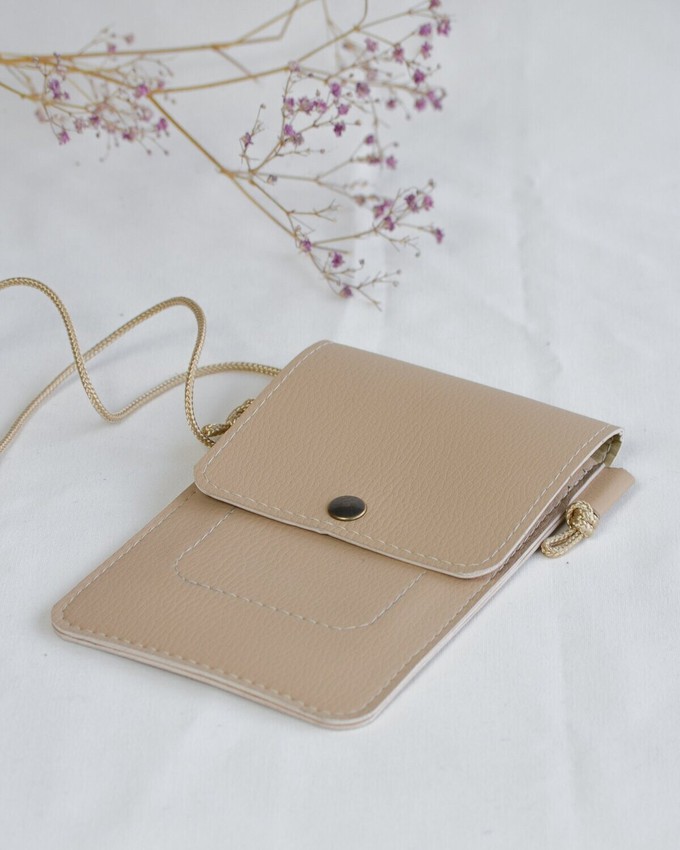 Telefoontasje MOOS - Beige from MADE out of