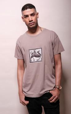 camel power wash tee-shirt via madeclothing