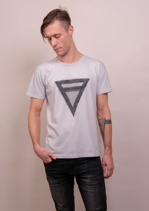triangle power wash tee-shirt from madeclothing