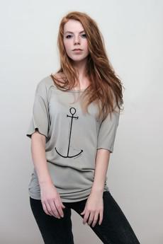 anchor flowy oversized top via madeclothing