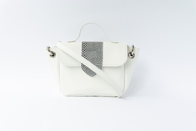 Naïma bag small White from Marlene Fernandez
