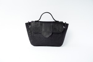 Naïma bag small Black croco from Marlene Fernandez