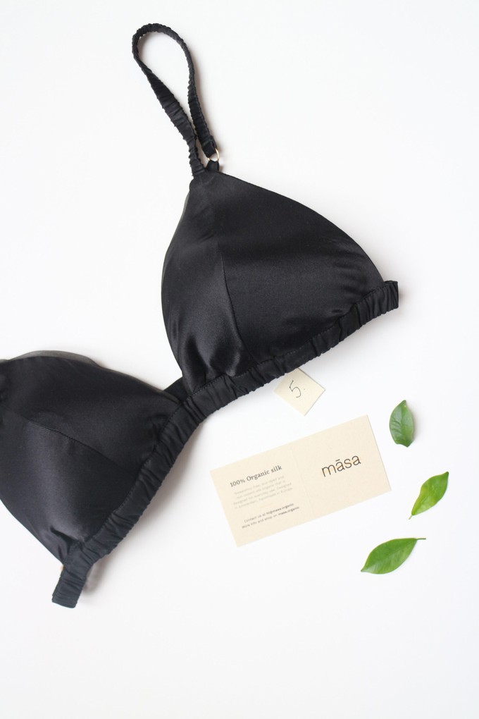 Silk Bralette Sample Sale from Māsa Organic