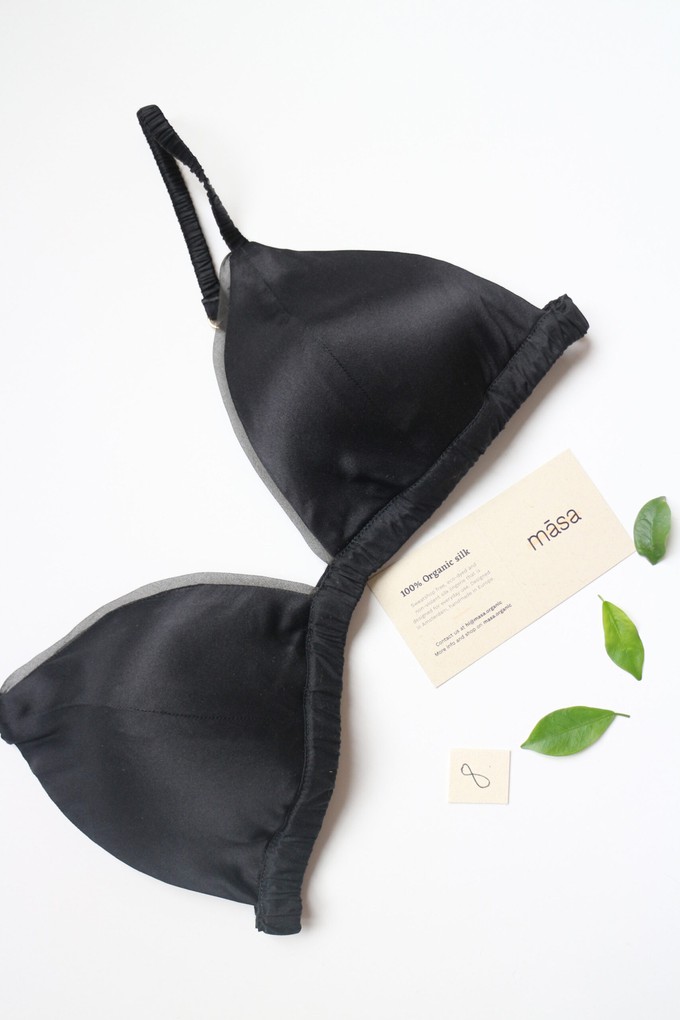 Silk Bralette Sample Sale from Māsa Organic