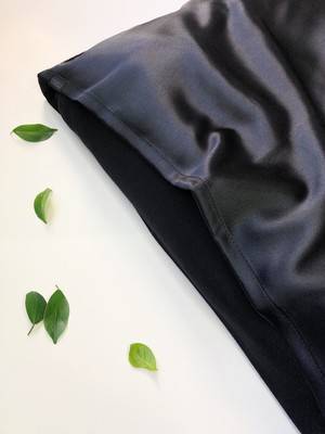 Organic Silk Satin & Eco Modal Pillowcase from Māsa Organic