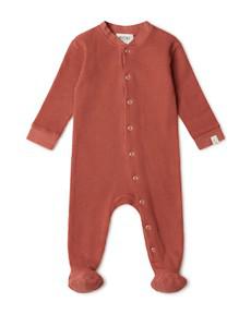 Basic Footed Pajama rooibos via Matona