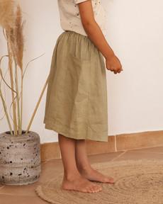 Pocket Skirt willow via Matona