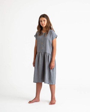 Simple Dress storm blue from Matona