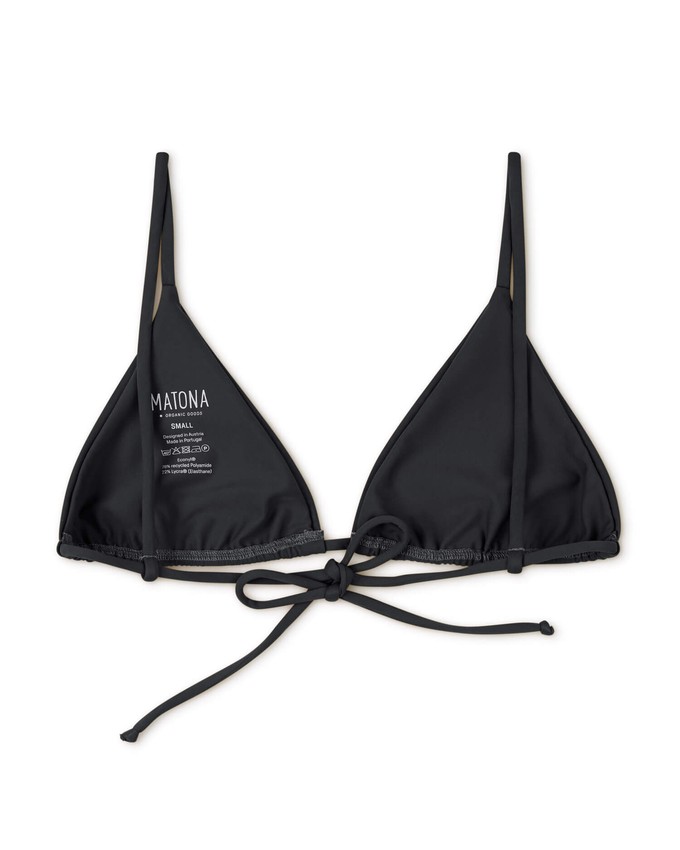 Triangle Bikini Top vintage black from Matona