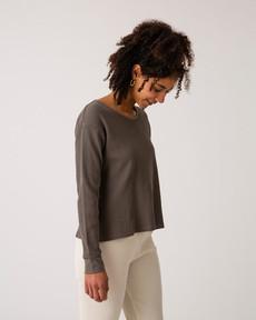 Basic Longsleeve Adult graphite via Matona
