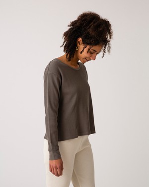 Basic Longsleeve Adult graphite from Matona