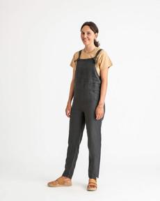 Linen Overall black via Matona