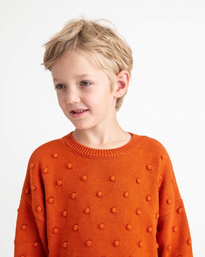 Popcorn Sweater ginger from Matona