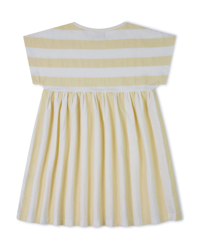 Skater Dress yellow stripes from Matona