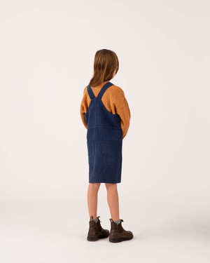 Retro Pinafore Dress nightfall from Matona