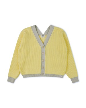 Color Block Cardigan daffodil from Matona