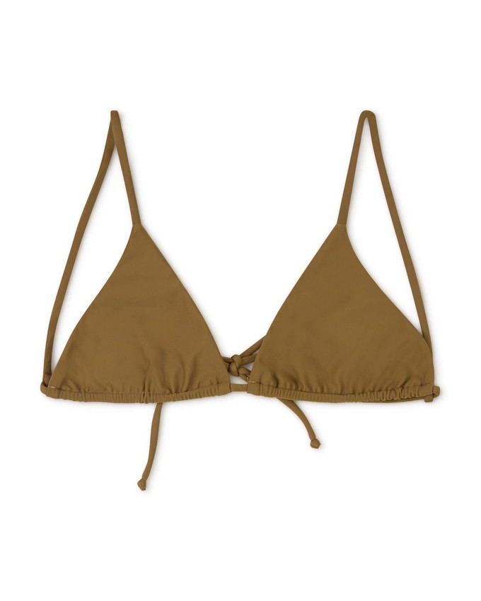 Triangle Bikini Top moss from Matona