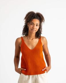 Knit Tank ginger via Matona