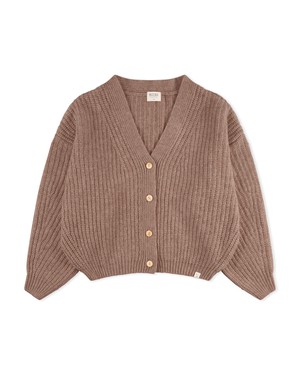 Organic Knit Cardigan sepia from Matona
