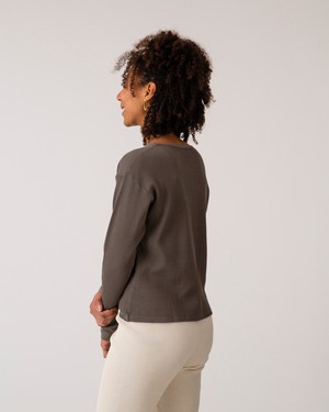 Basic Longsleeve Adult graphite from Matona