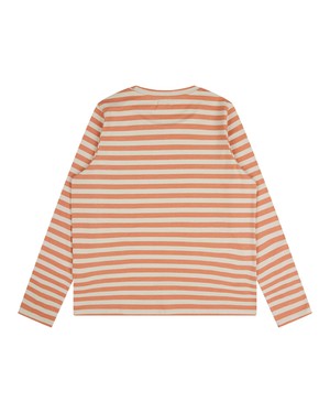 Round Neck Longsleeve oyster-caramel from Matona