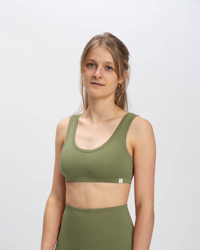 Basic Bra olive from Matona