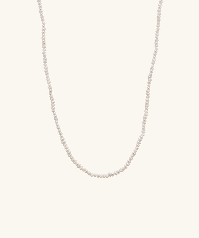 Micro Pearl Necklace from Mejuri