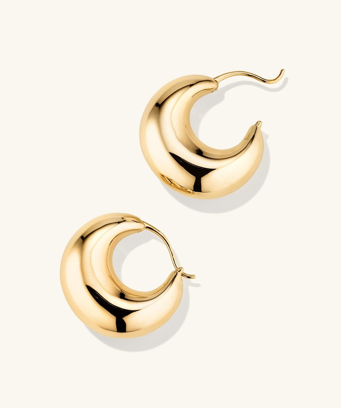 Sculptural Hoops from Mejuri