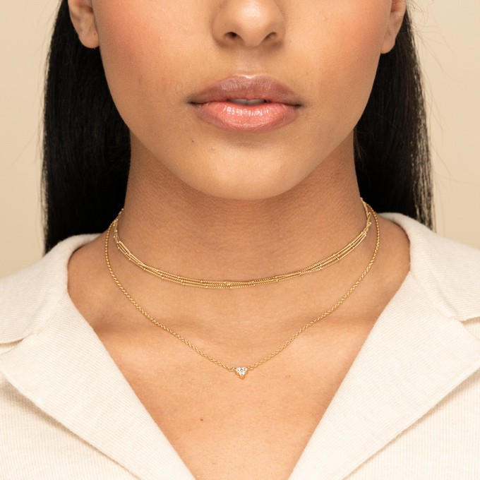 Lotus Necklace from Mejuri