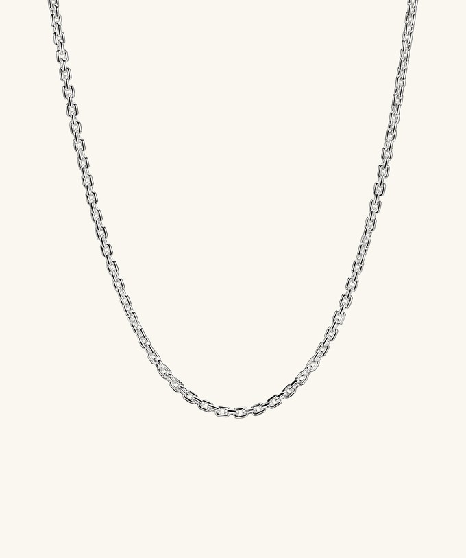 Trace Rectangle Chain Necklace from Mejuri
