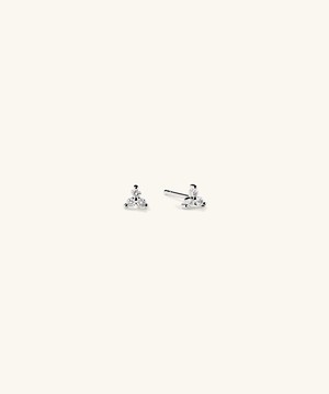 Mini Lotus Diamond Studs from Mejuri