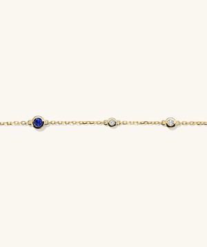 Multi Gemstone Station Bracelet from Mejuri