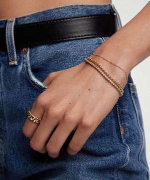 Bezel Lab Grown Diamond Tennis Bracelet from Mejuri