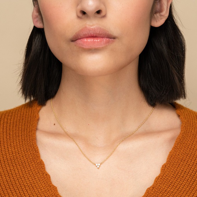 Lotus Necklace from Mejuri