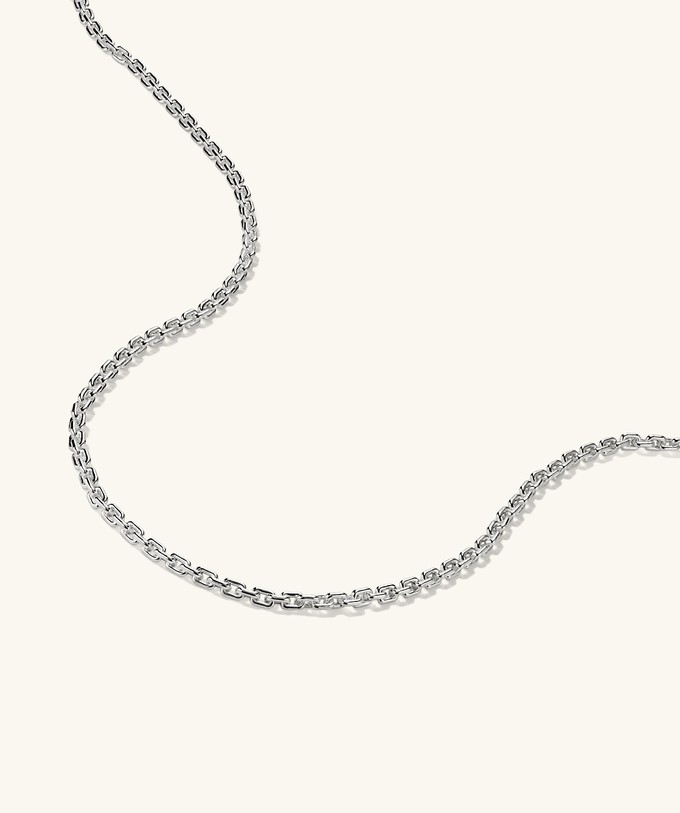 Trace Rectangle Chain Necklace from Mejuri