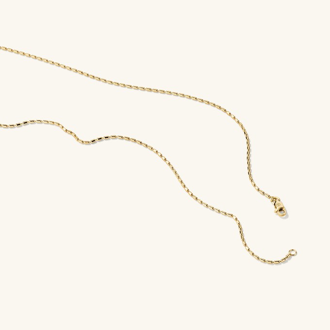 Barrel Link Chain Necklace from Mejuri